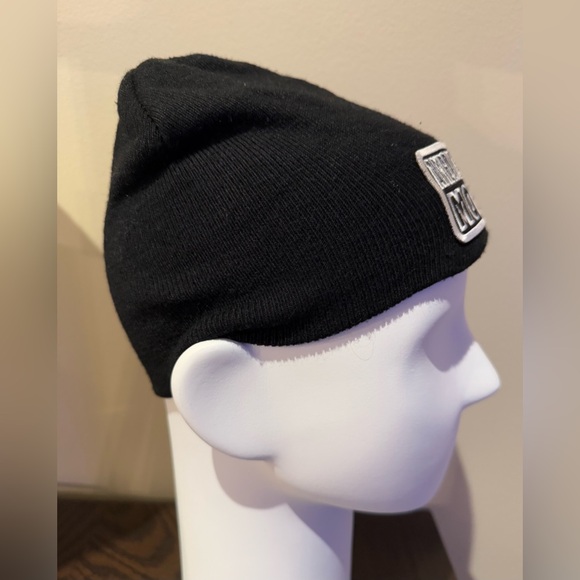 American Classic Motors Men’s One Size Black Beanie Embroidered ACM Patch - Picture 2 of 5
